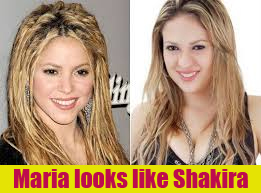 Maria looks like Shakira