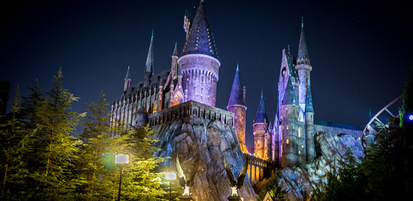 Castelo Harry Potter - Parque Universal