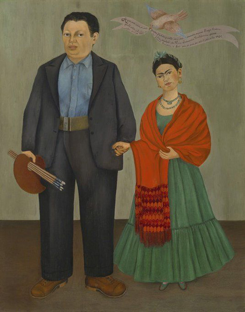 Obra: "Frida e Diego Rivera"