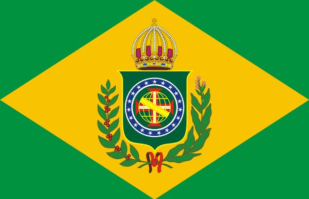 bandeira do brasil (1821- 1822)