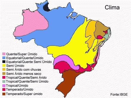 climas do brasil