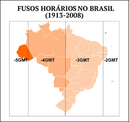 Fuso horário: história, cálculo e fusos do Brasil