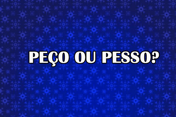 Peço ou pesso