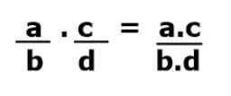 Multiplicação de frações