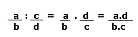 Multiplicação de frações