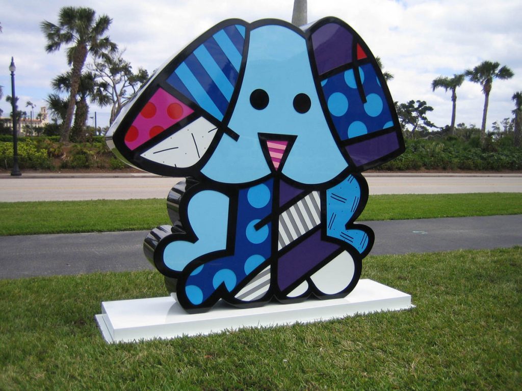 Azul, Romero Britto