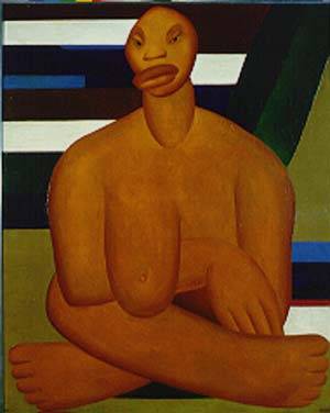 A negra - Tarsila do Amaral