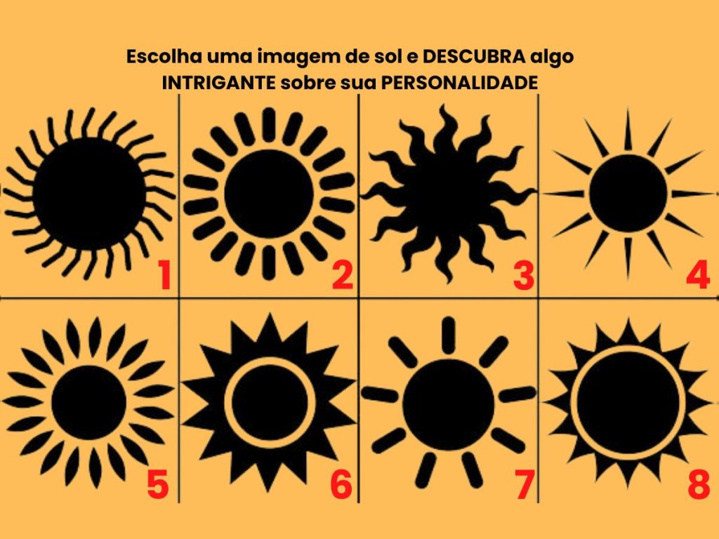 Teste do sol e sua personalidade