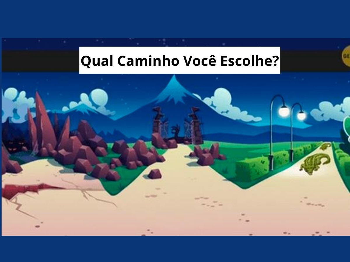 Qual o seu nível de Inteligência: Qual caminho você ESCOLHE? 