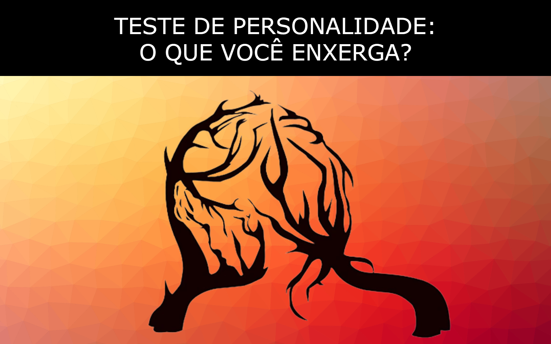 Testes: Revele mais sobre você mesmo com este teste visual simples