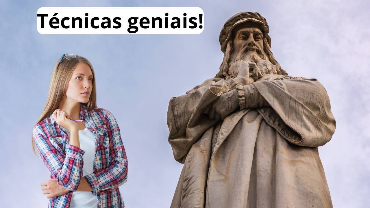 Curiosidades: 5 técnicas geniais de Leonardo da Vinci que você pode aplicar ao seu dia a dia